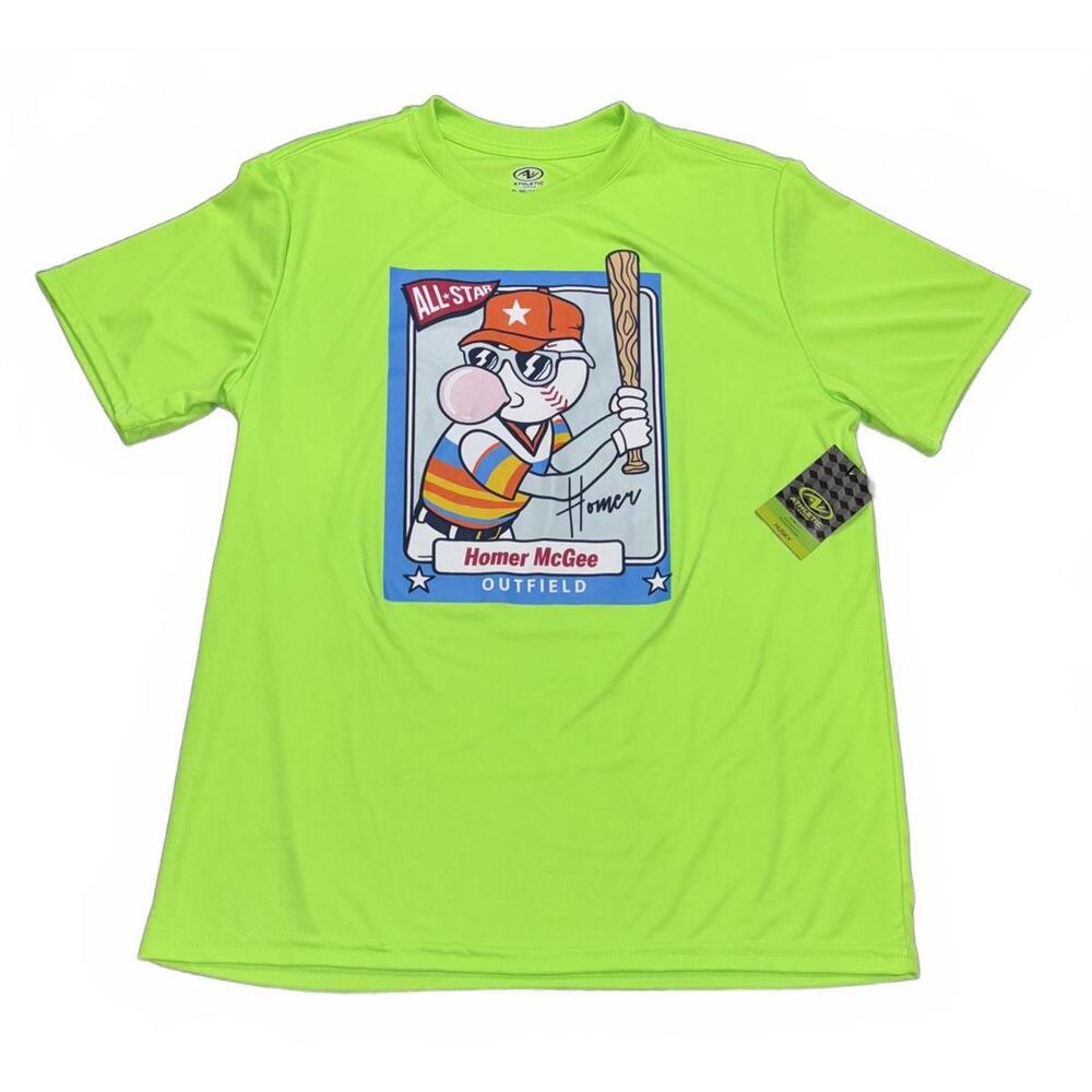 Athletic All-Star Homer McGee Performance T-Shirt Boys Size XL Husky (14-16) NWT